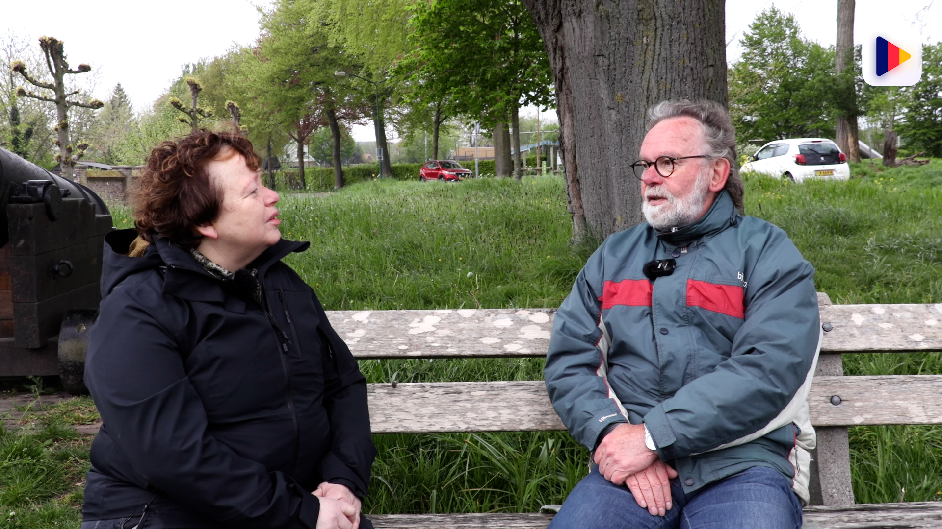 't Benkske met Willem Janssen Steenberg