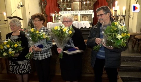 Jubilarissen gehuldigd St. Lambertuskerk Haren